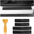 Ohleats 4 PCS Car Door Sill Protectors, Anti Scratch Carbon Fiber Auto by Ohleats