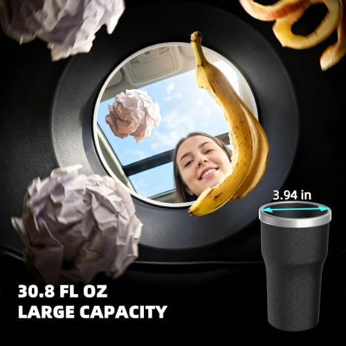 Car Trash Can Cup Holder Mini 2 Pack - Image 4
