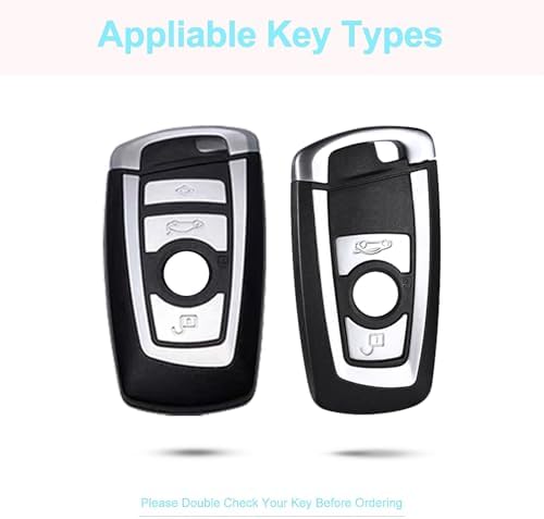 for BMW Key Fob Cover with Keychain - Image 3