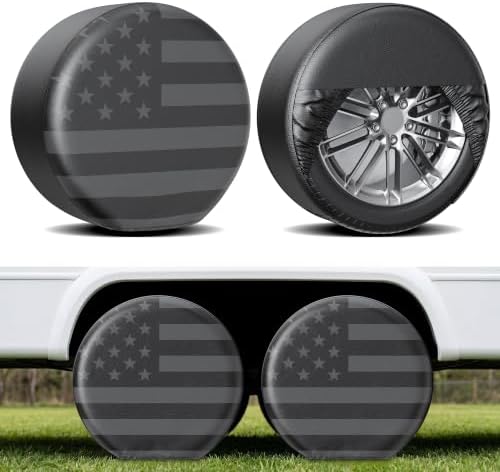 Moonet PVC Leather Tire Cover, Universal Fit 19-22" by Moonet