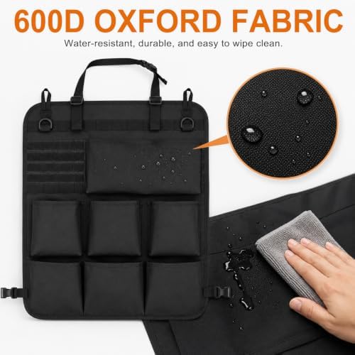 Car Seat Back Organizer, Backseat Car Organizer - Image 3