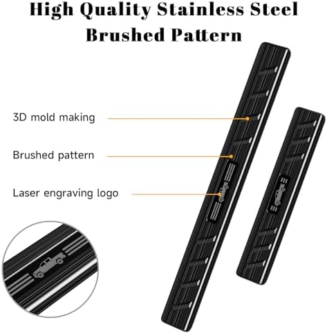 4PCS Car Door Edge Guards Door Sill Protector - Image 4