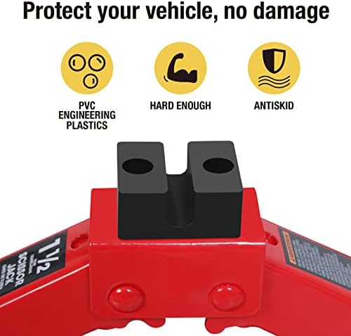 Torin AT10152S4B Portable Steel Scissor Jack - Image 5