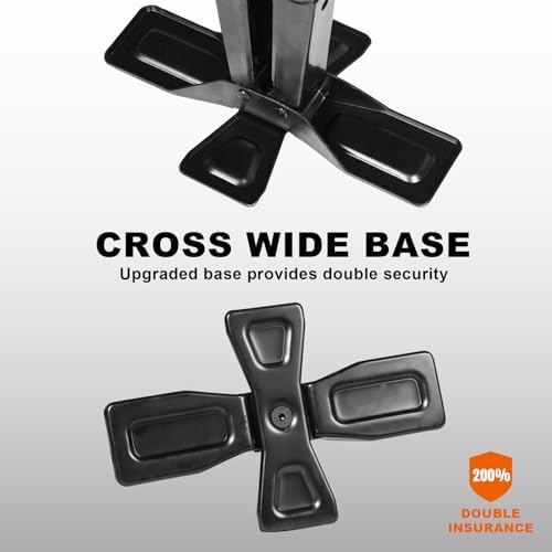 Torin AST10202SB Wide Base Cross Car Scissor Jack: Steel Portable Quick Lift - Image 5