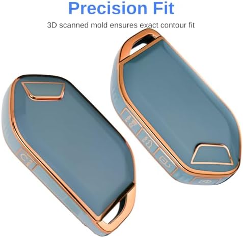 for Kia Key Fob Cover with Keychain - Image 3