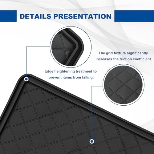 Car Dashboard Anti-Slip Mat, 10.4"x 5.9" Multifunctional Universal Car Magic - Image 4
