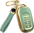 Lucrum Compatible with Honda Key Fob Cover & Keychain by Lucrum