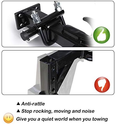 CZC AUTO Hitch Clamp Anti-Rattle Stabilizer 2 1/2 Inch, Heavy Duty - Image 4