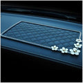Bling Daisy Car Dashboard Anti-Slip Mat, Rhinestone Auto Dash Phone Hold Sticky by Unknown