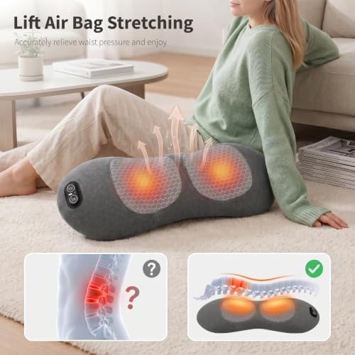 CHANCEE Cordless Electric 3 in 1 Lumbar Support Pillow - Image 4