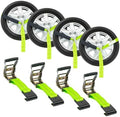Mytee Products 4 Pack 2" x 96" Car Tie Down Straps by MyteeProducts