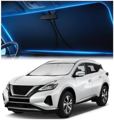 Magnelex Windshield Sun Shade for Nissan Murano 2015-2024, Foldable Car Window by Magnelex