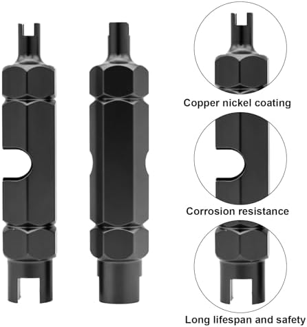 NEWHOOK 2 Pack Presta Valve Core Removal Tool Multi-Functional Bicycle Tire - Image 2
