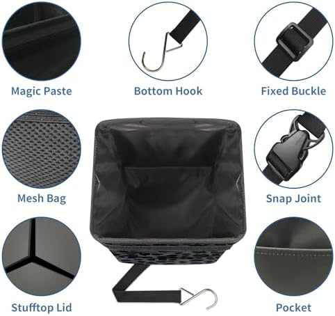 Car Trash Can – Multi-Purpose, Lightweight and Portable - Image 6