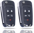 SUPALAND Flip Key Fob Shell Case Replacement Fits by SUPALAND