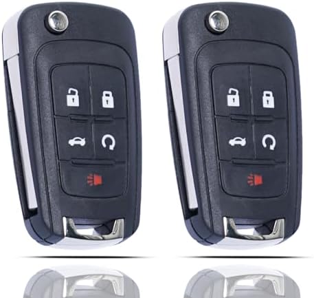 SUPALAND Flip Key Fob Shell Case Replacement Fits by SUPALAND