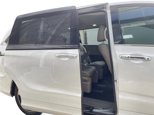 Car Window Screen for MPV & Minivan Sliding Door 2 Pack Shade for Camping - Image 6