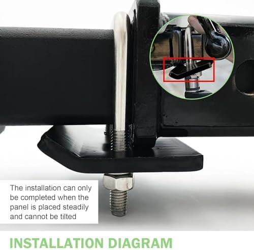 Hitch Tightener Anti Rattle Clamp, Heavy Duty Hitch Stabilizer - Image 6