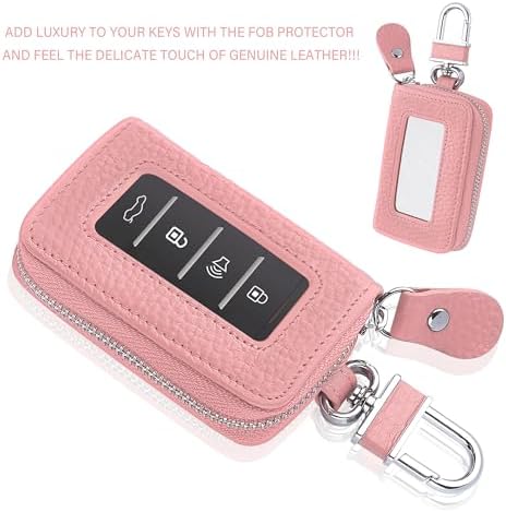 Car Key Fob Case for Replacing Old Key Fob Cover, Genuine Leather Car Key Case - Image 4