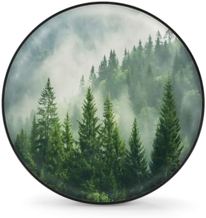 Forest Spare Tire Cover 14in Spare Wheel Covers Tire Storage Cover by YoYoYuchong