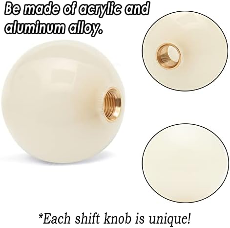 Round Ball Shift Knob Universal Luminous Gear Shift Knob 5 6 Speed - Image 3