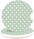 Ceramic Car Coasters – Absorbent Car Cup Holder Coaster Set by lethooly