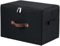 Storage Bins with Zipper Lids Decorative Lidded Baskets Boxes by VinneGenzz
