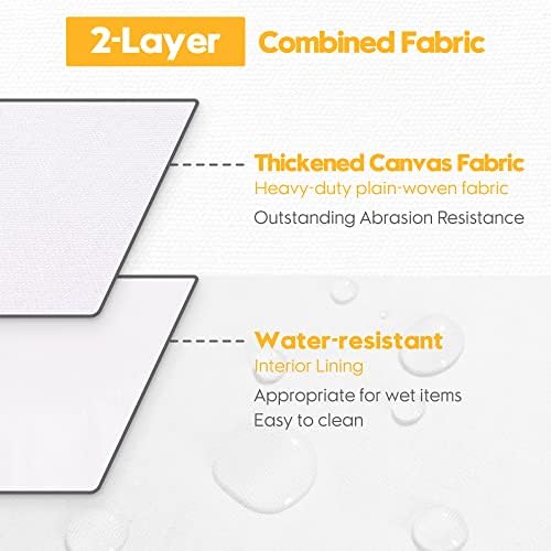 Hinwo 102L XXL Canvas Storage Bin - Image 5