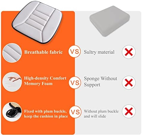 kingphenix Memory Foam Car Seat Cushion - Image 7