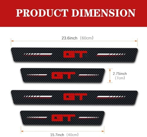 Door Sill Protector Accessories Car Door Entry Guard Sill Protector - Image 3