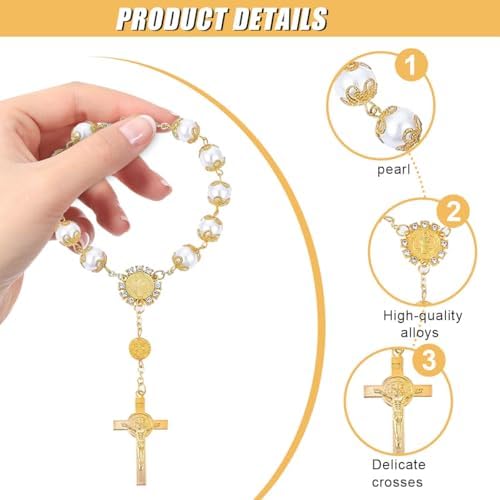 ZIMISI 2PCS Car Rosary for Rearview Mirrors - Image 3