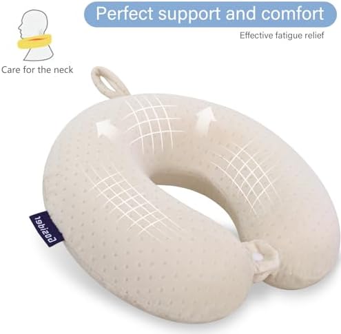 Memory Foam Neck Pillow, Travel Neck Pillow - Image 4