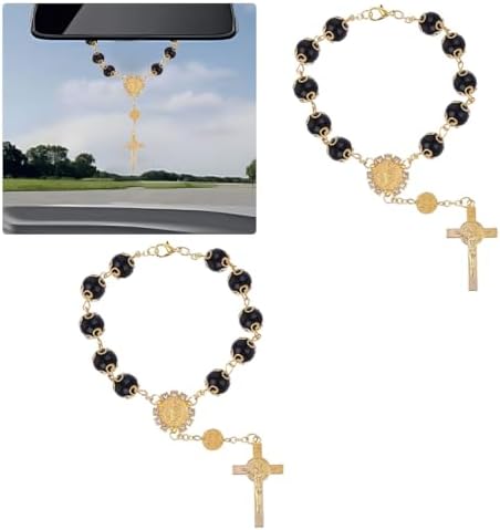 ZIMISI 2PCS Car Rosary for Rearview Mirrors by Unknown