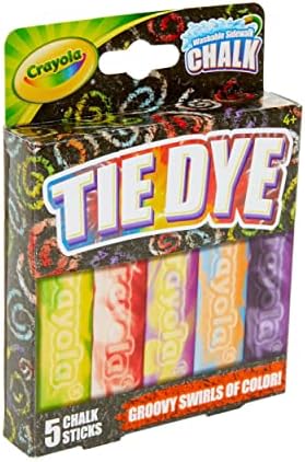 Crayola Tie Dye Chalk 5ct - Image 3