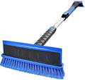 HEEYA 48 Inch Snow Brush with Squeegee and Ice Scraper by HEEYA