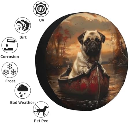 Funny Dog Spare Tire Cover Wheel Protectors - Image 5