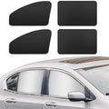 Silver Reflective Car Window Curtains by QZZYXYL