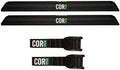 COR Surf Aero Roof Rack Pads, No-Scratch Tie Down Straps, 28in Wide 15ft by CORSurf