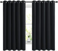 NICETOWN Black Blackout Curtains by NICETOWN