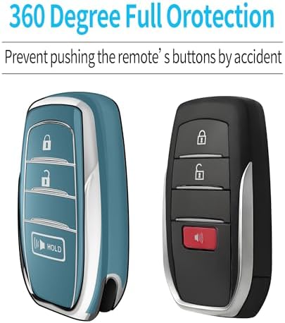 Tukellen for Toyota Key Fob Cover TPU Soft Protective Case for 2022-2026 - Image 4