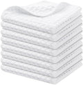 Homaxy Microfiber Waffle Weave Kitchen Dish Cloths, 8 Pack by Homaxy