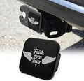 Faith Over Fear Tow Hitch Covers Heavy Duty Rubber Trailer Hitch Cover 2" by Unknown