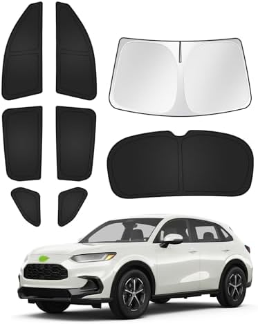 Canvcle Sunshades for Honda HRV 2023-2025 2026 HR-V Accessories Windshield Sun by Canvcle