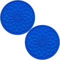 2 Pack Silicone Car Cup Holder Coaster – 2.75 Inch Non-Slip Drink Mat, by MEAJOO