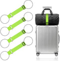 Mayski 4 Pack Adjustable Elastic Luggage Connector Straps by SLIMELEGANCEPERSONIFIED