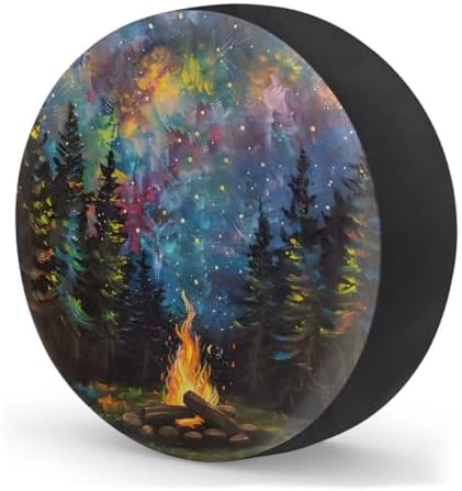 Galaxy Forest Spare Tire Cover Dust-Proof Wheel Protector - Image 2