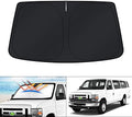 KUST Windshield Sun Shade for 1992-2025 2026 Ford Econoline E-Series Van & by KUST