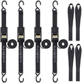 Ayaport Cam Buckle Tie Down Straps 8 feet, 4 Pack by Ayaport