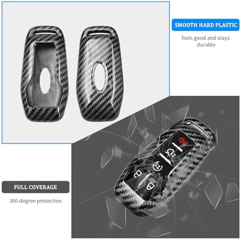 QBUC for Ford Key fob Cover, 4/5 Buttons Smart Key Protection - Image 5