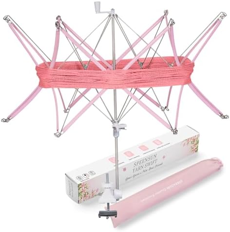 SPEENSUN Foldable Yarn Swift, Adjustable Umbrella Holder by SPEENSUN
